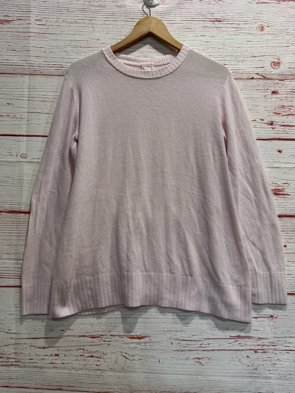 Lululemon Sincerely Yours Sweater in  Pink Glow Sz 8
